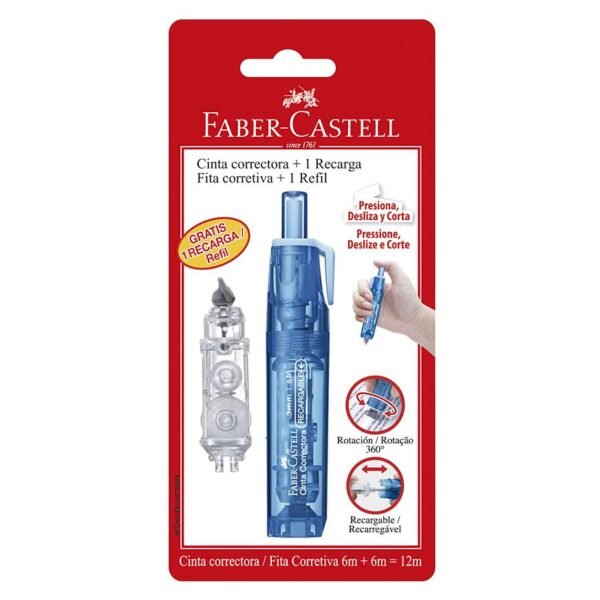 CINTA CORRECTORA FABER CASTELL 5mm-6m