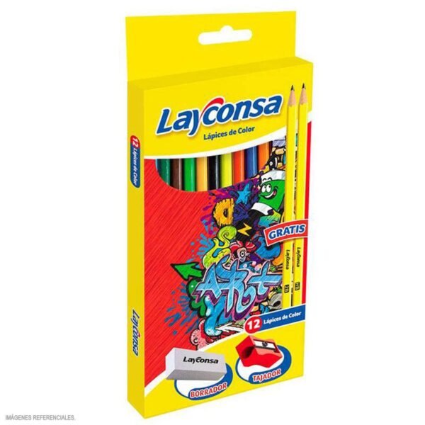 COLORES LARGOS X12  LAYCONSA