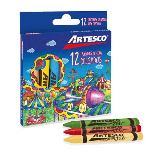 CRAYONES X10 DELGADOS ARTESCO