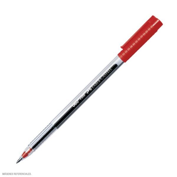 LAPICERO 060 ROJO FABER CASTELL