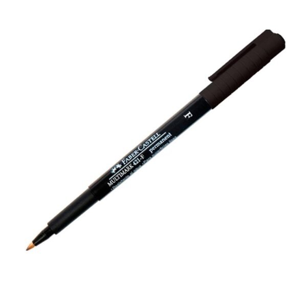 MARCADOR MULTIMARK 421-F NEGRO FABER CASTELL