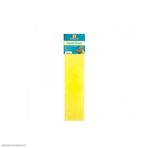 PAPEL CREPE AMARILLO DRAGON