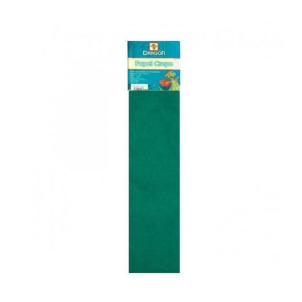 PAPEL CREPE VERDE OSCURO DRAGON
