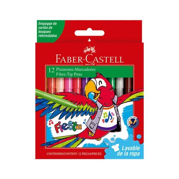 PLUMONES X12 #45 FABER CASTELL